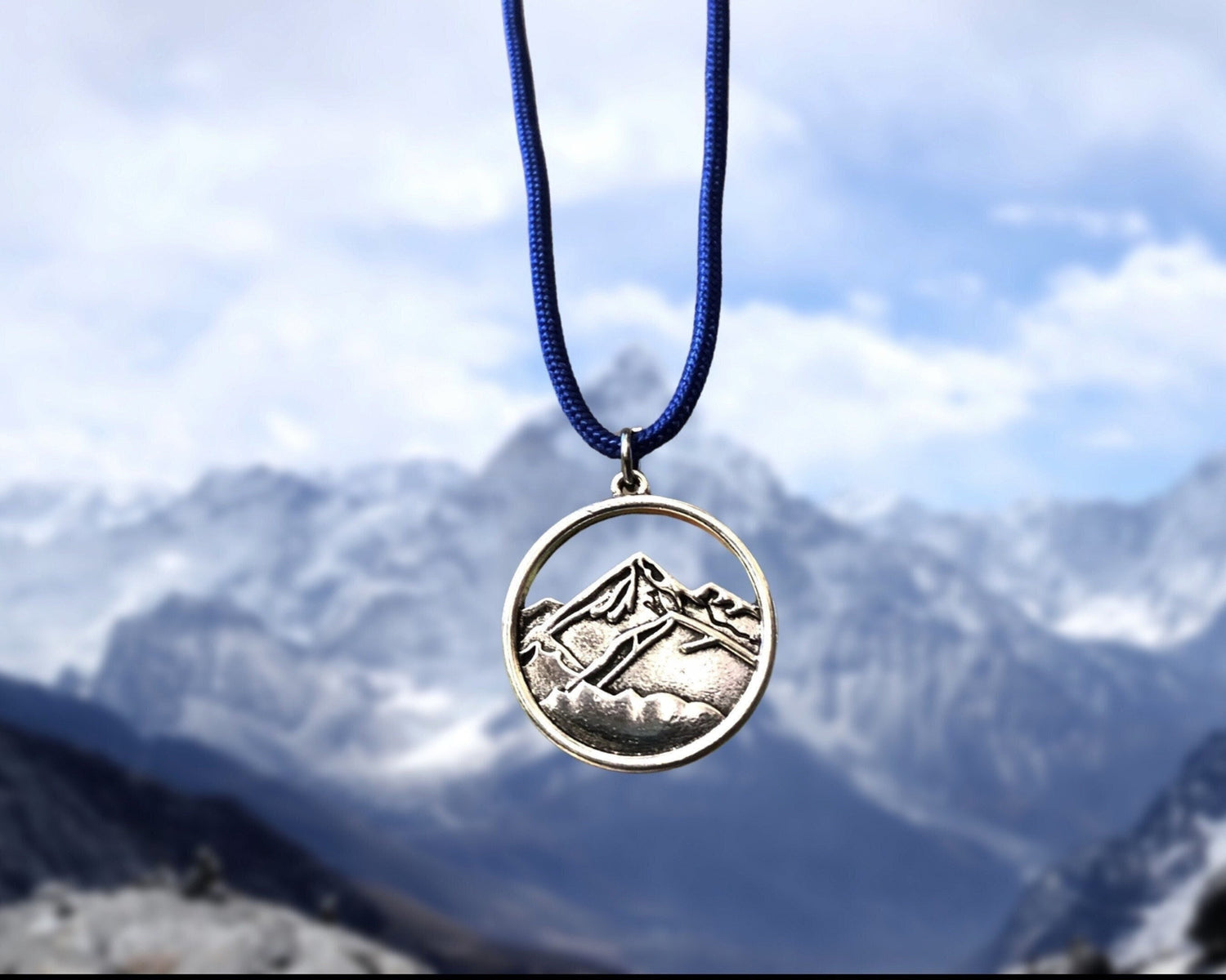 Mountain Necklace, Gift for Mountain Lovers, Mountain Jewelry