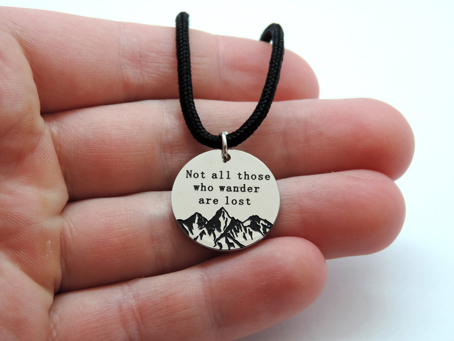 Mountain Necklace, Gift for Mountain Lovers, Mountain Jewelry