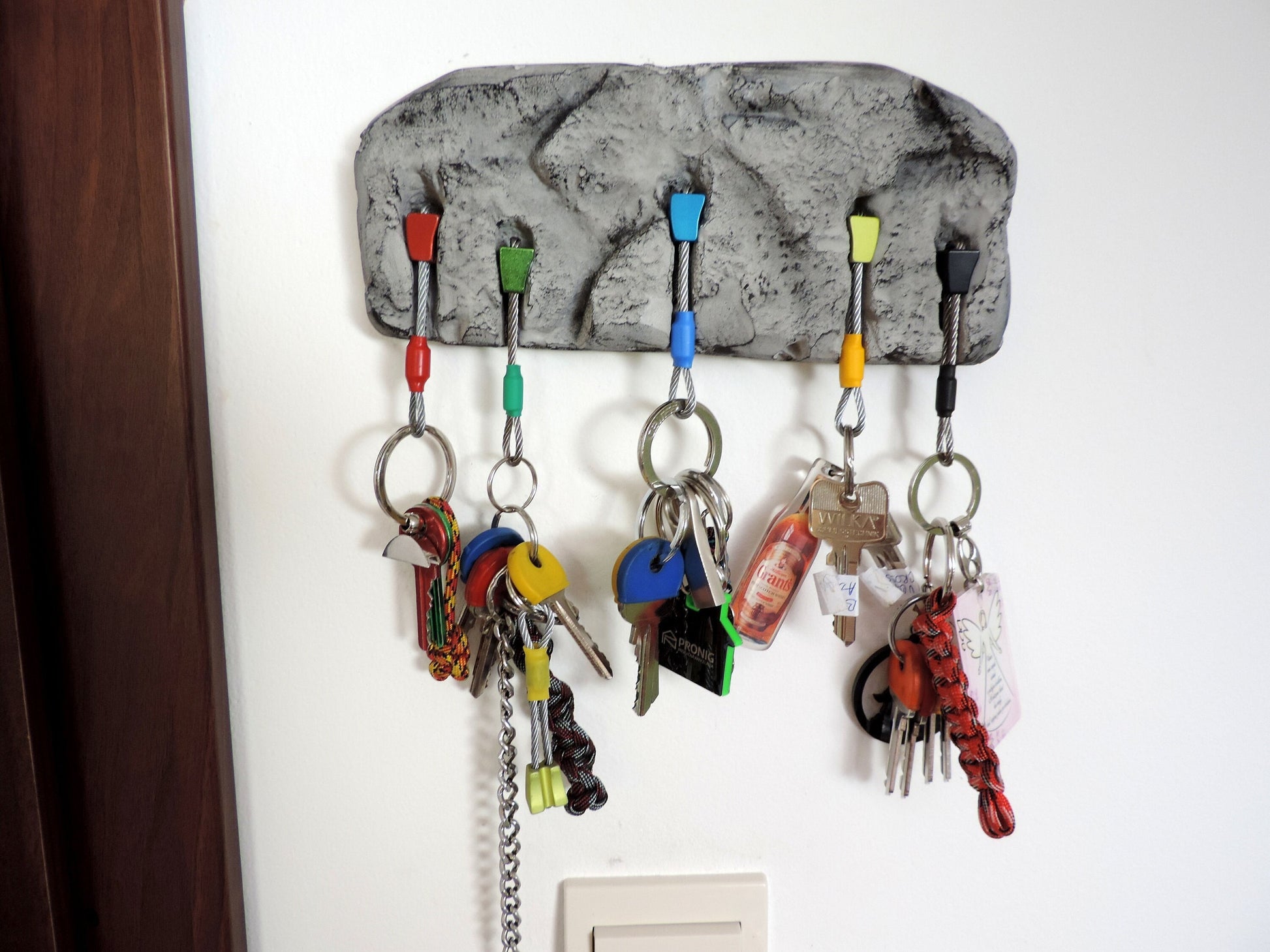 Climbing, Keyholder for Climbers - 5 keys version