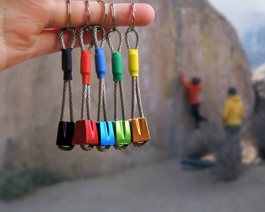 Climbing Keychain, Gift for Climber
