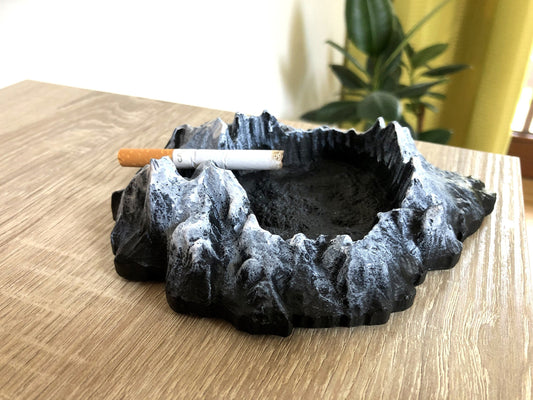 Mountain Ashtray Gift Hiking Climbing Mountain Decor