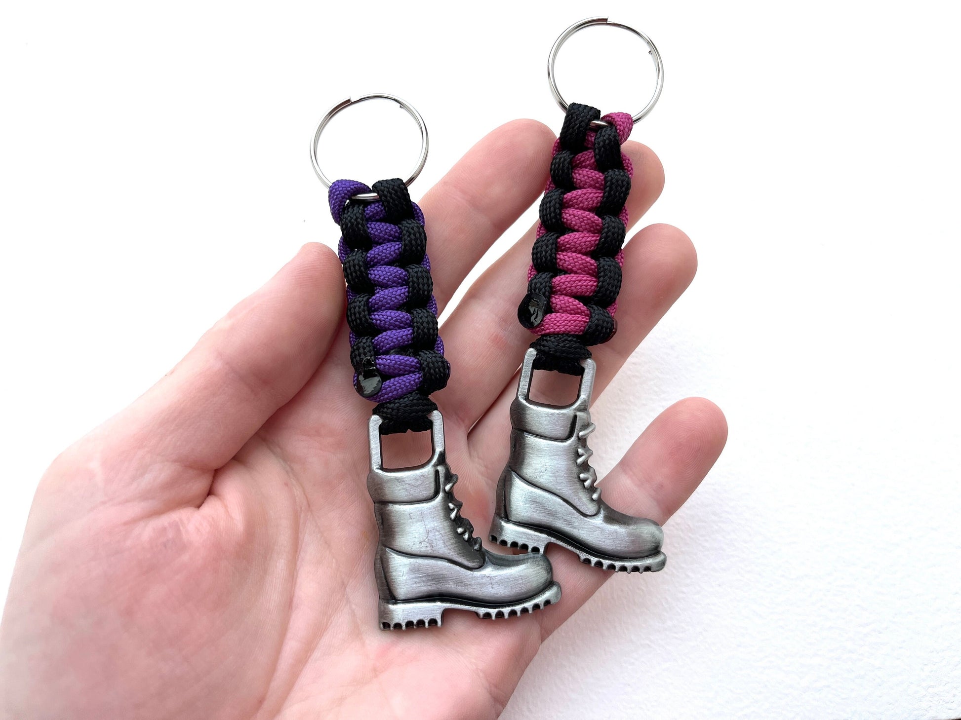 Hiking Shoe Keychain Gift