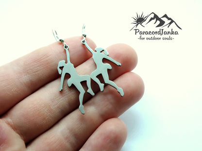 Climbing Girl Earrings Jewerly Gift Climber